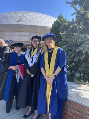 Carol Teschke, MCB graduate student and Barbara Mellone