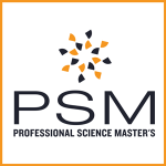 logo that says PSM, Professional Science Master's